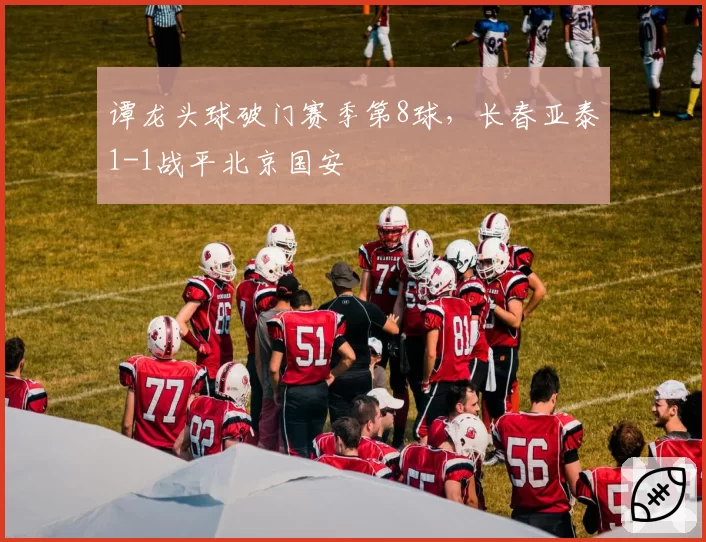 谭龙头球破门赛季第8球,长春亚泰1-1战平北京国安
